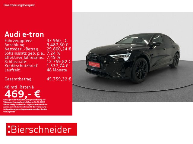 Audi e-tron 55 Sportback 2x S-Line Black 21 MATRIX AC
