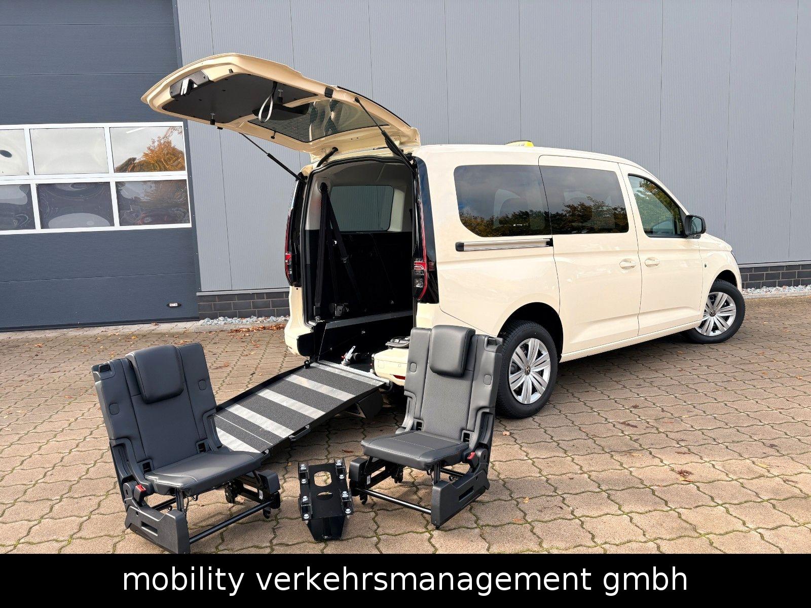 Volkswagen Maxi DSG LED Taxi / Mietwagen Rollstuhl 7-Sitzer