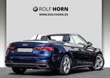 Audi A5 40 TFSI S tronic Cabriolet advanced LED Navi - : Blau, Alcantara, Cabrio