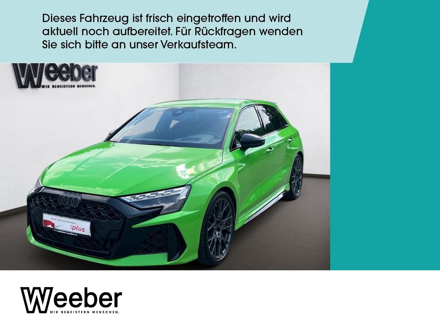 AUDI RS 3 Sportback HUD*NAVI*MATRIX*V-MAX*S-AGA*RFK*S