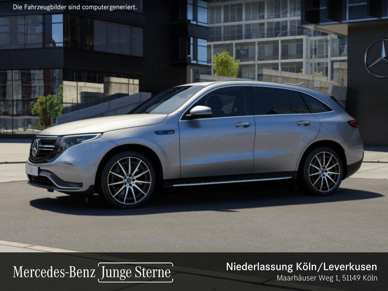 Mercedes-Benz EQC 400 4M AMG/SHD/MBeam/Trittbr/360°/HuD/Distr