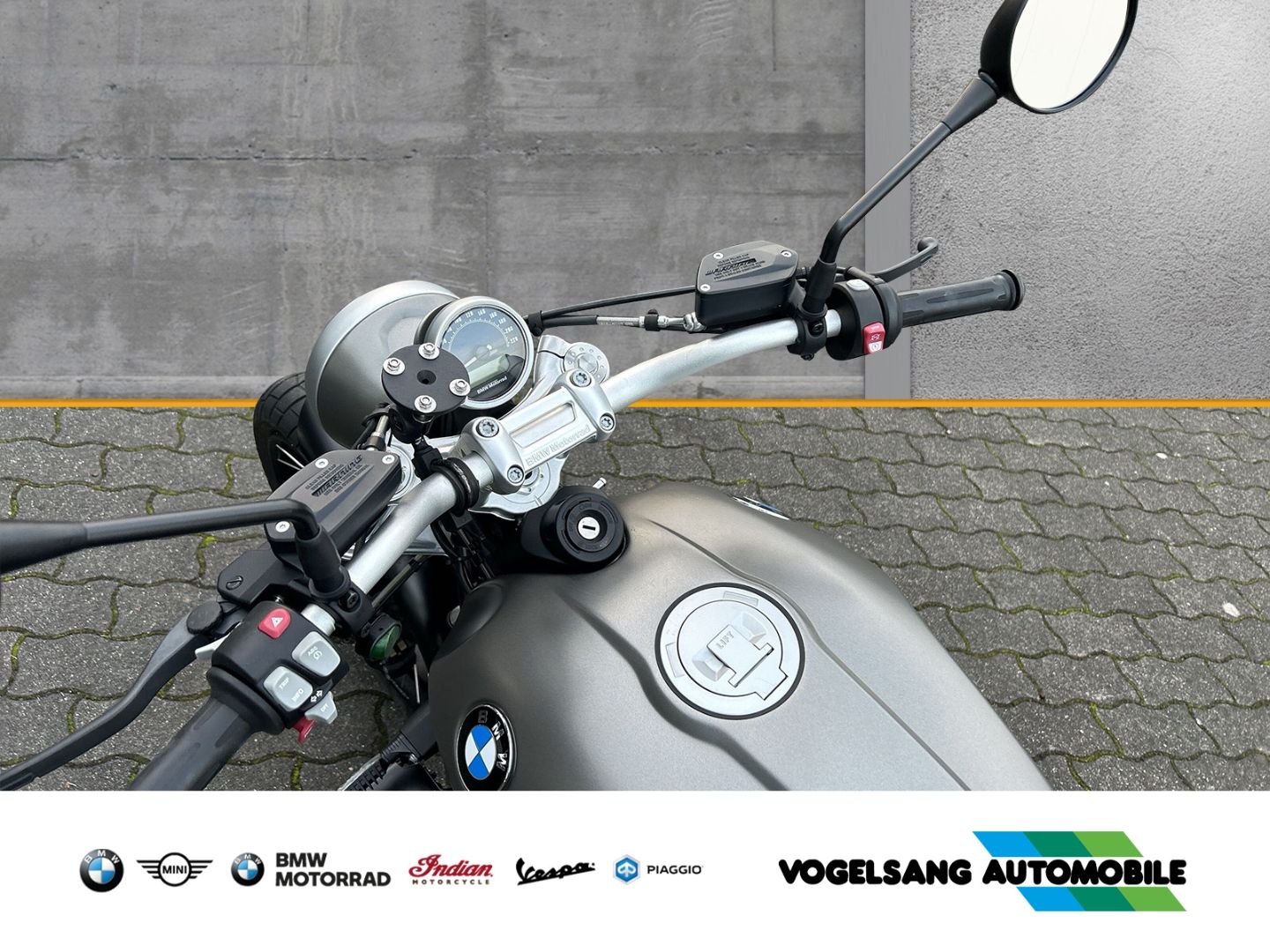 Fahrzeugabbildung BMW R nineT Scrambler, LED-Zusatzscheinwerfer, Gepäc