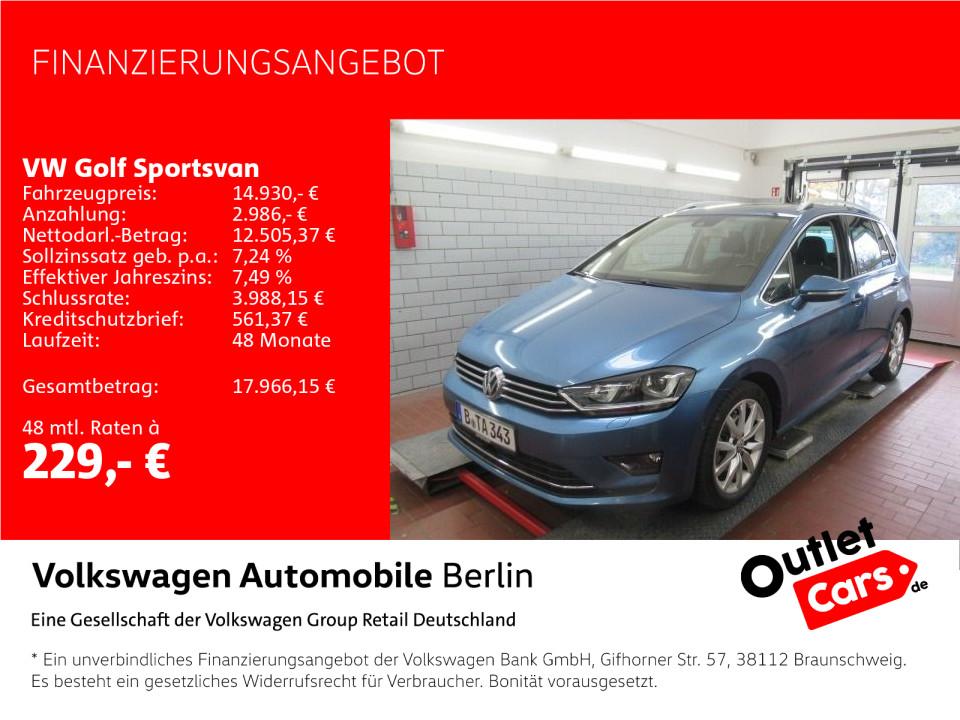Volkswagen Golf VII Sportsvan 1.4 TSI DSG Highline Pano Nav