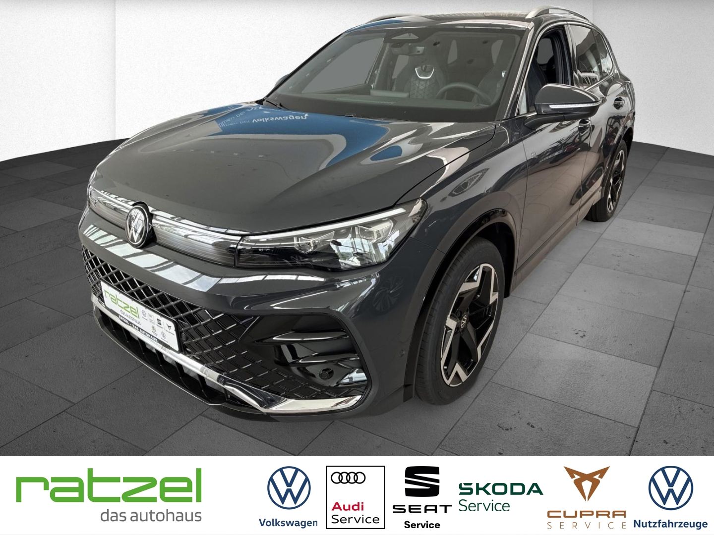 Fahrzeugabbildung Volkswagen Tiguan R-Line 110KW AHK+Elek. Heckklappe
