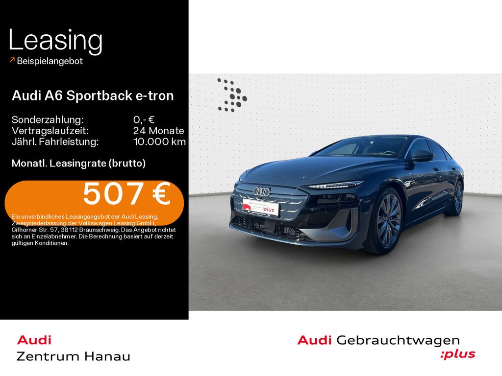 Audi A6 Sportback e-tron S-LINE *0,25%*MATRIX*HUD*LUF