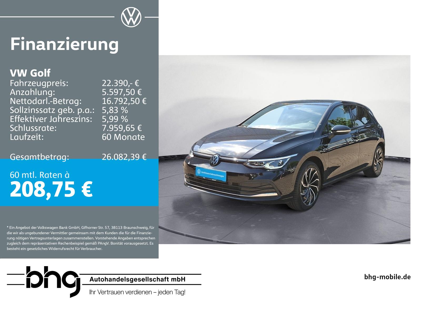 Volkswagen Golf 2.0 TDI #AHK #PANO #LED #KAMERA #STANDHEIZU
