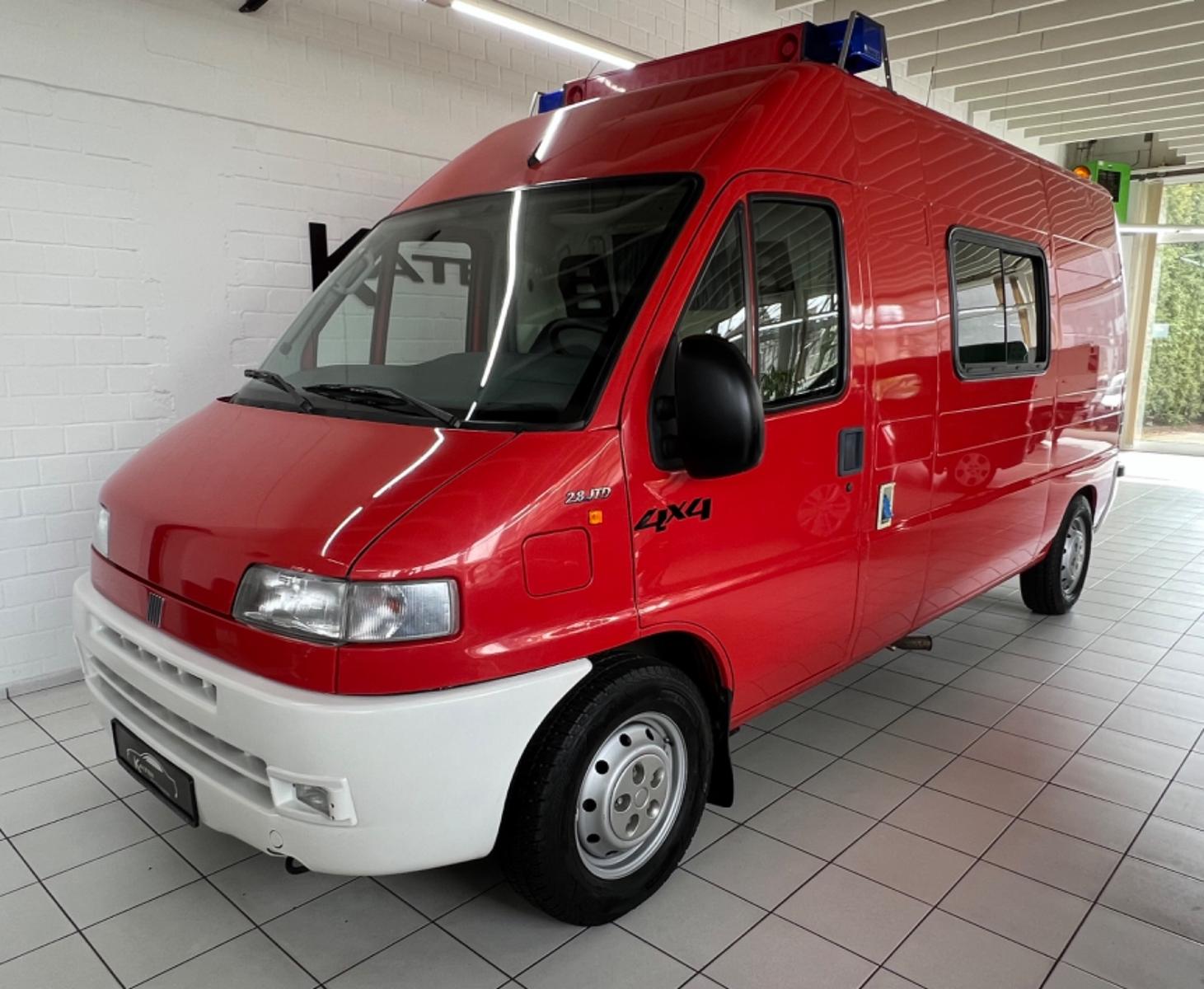 Fiat Ducato 2,8 TD Maxi 4x4 Dangel Stdhzg HU neu