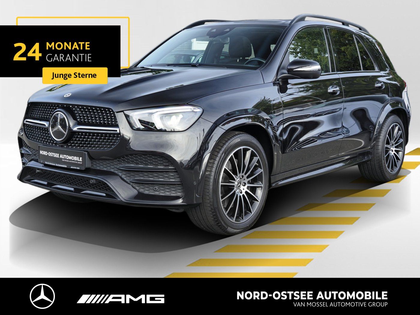 Mercedes-Benz GLE 400 d 4M AMG AHK STANDHZ NIGHT BURM HUD PANO
