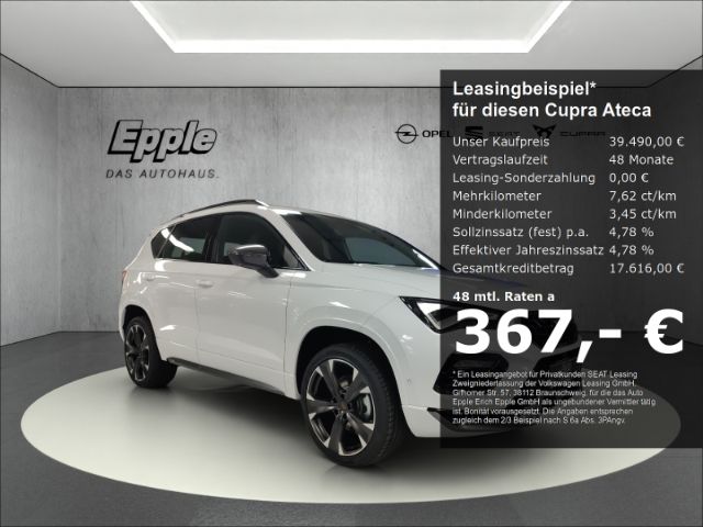 Cupra Ateca 1.5TSI DSG AHK-klappbar Navi Digitales Coc
