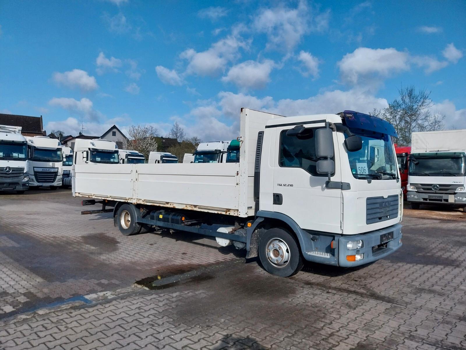 MAN TGL 12.210  4x2  BL, Pritsche, Baustoff