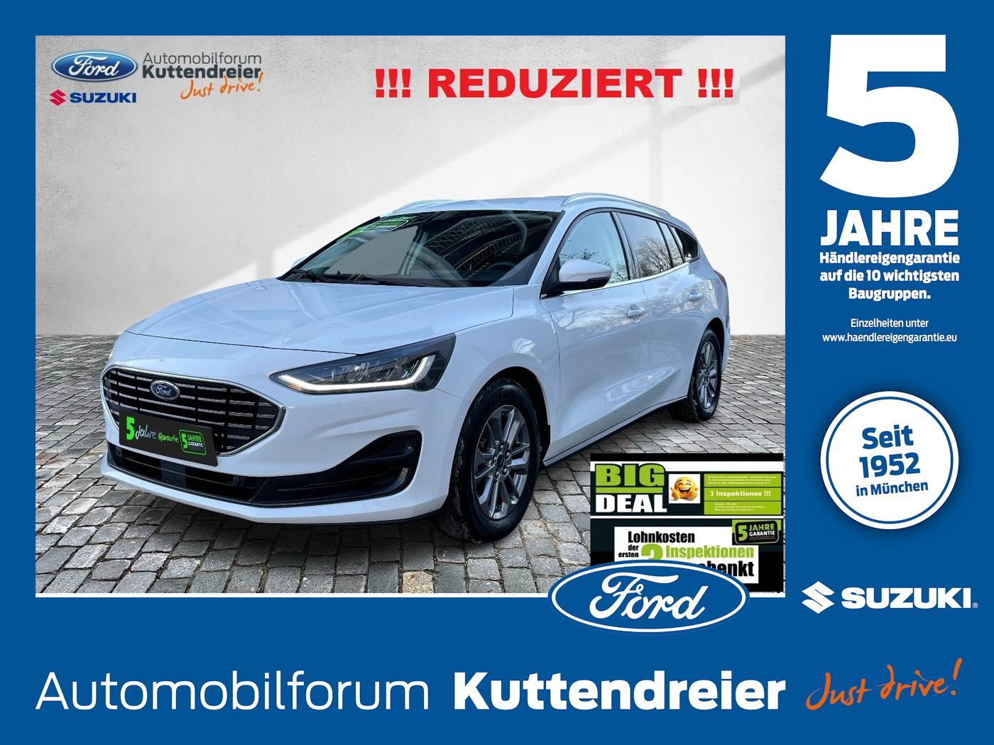 Ford Focus Turnier Titanium AHK schwenb. Navi LED