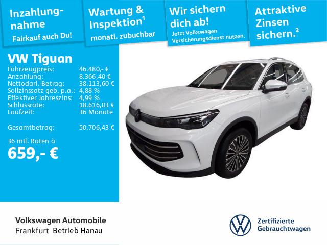 Volkswagen Tiguan 2.0 TDI DSG Elegance 4Motion Navi AHK Pan