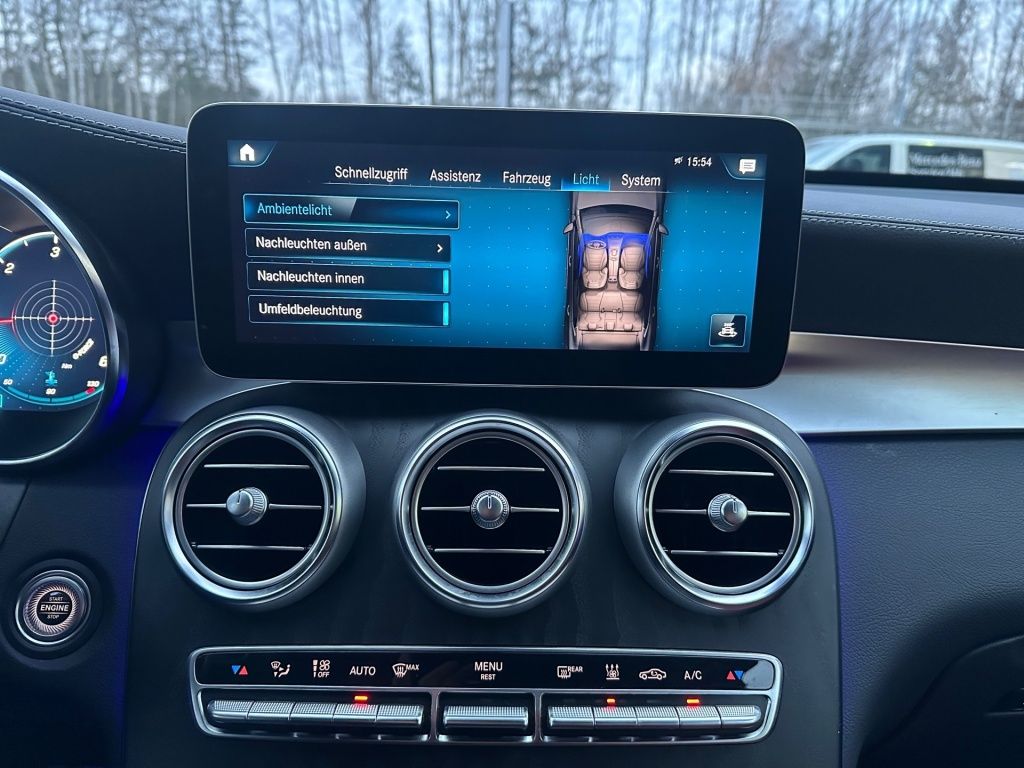 Fahrzeugabbildung Mercedes-Benz GLC 400 d 4M Coupé AMG AHK SDHZ Airmatic 360°