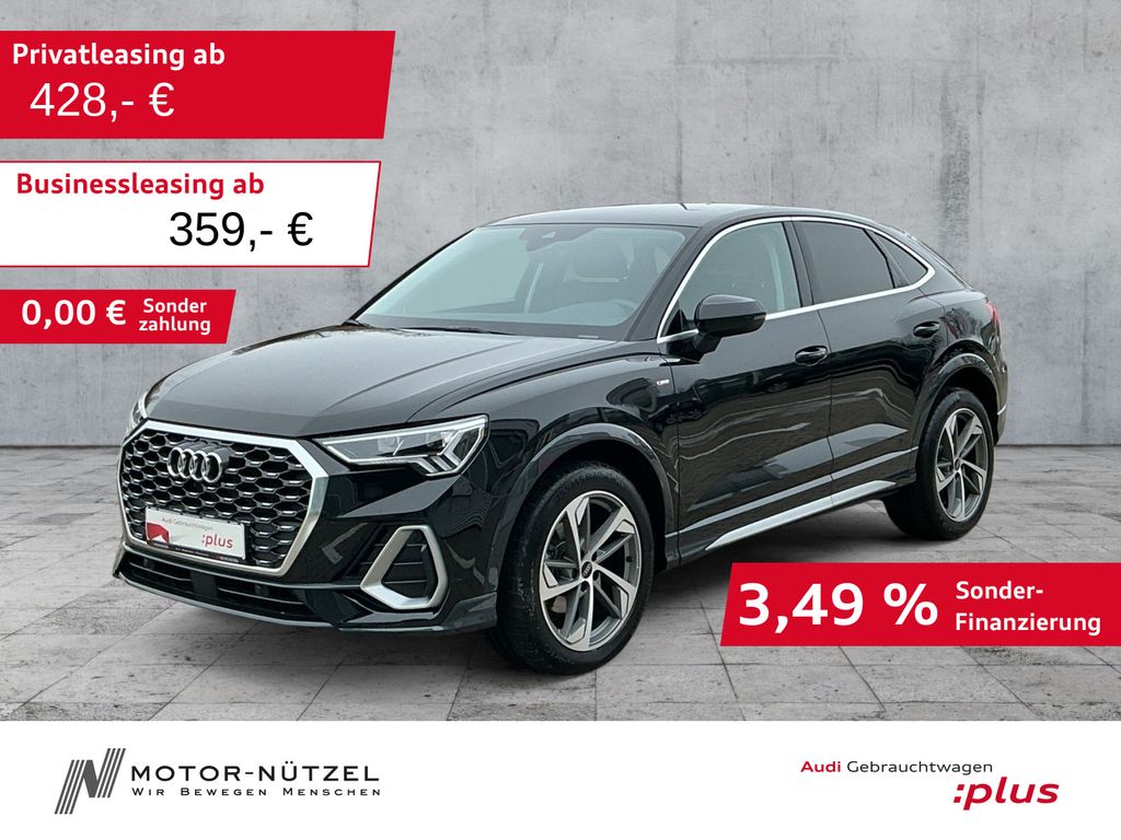 Q3 Sportback 35 TFSI S-TR S-LINE LED+NAV+PDC+AHK