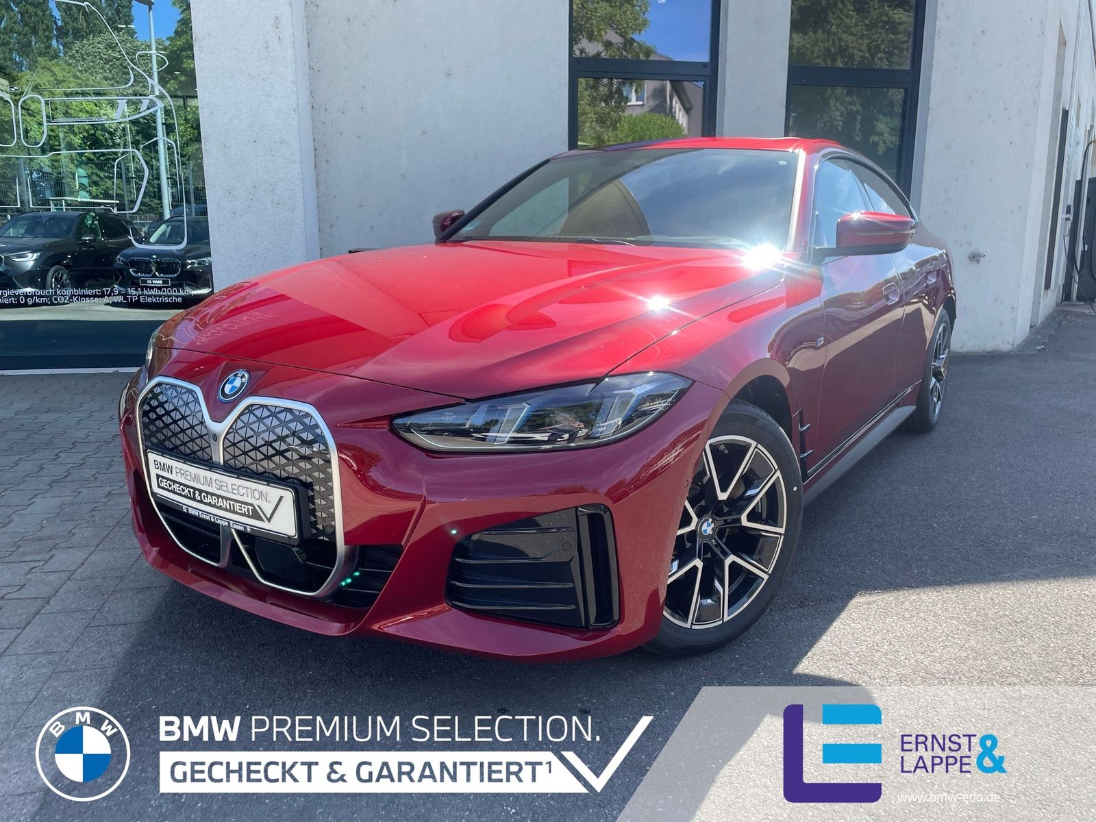 BMW i4 eDrive40 GC M Sport || AHK 360 Glasdach ACC