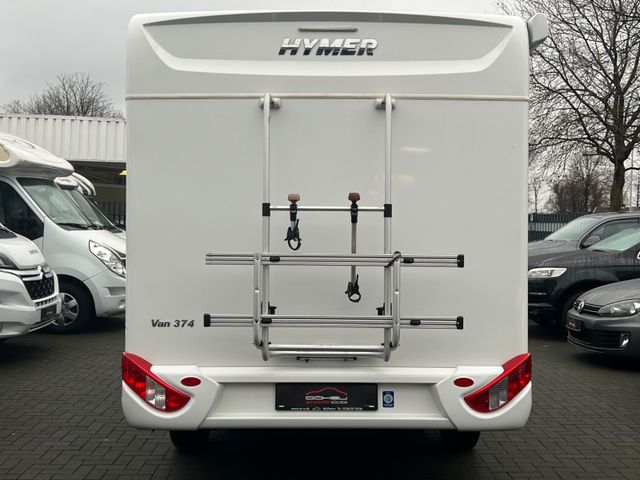 HYMER / ERIBA / HYMERCAR Van 374 Einzelbett,Markise,Garage,Desgin-Paket