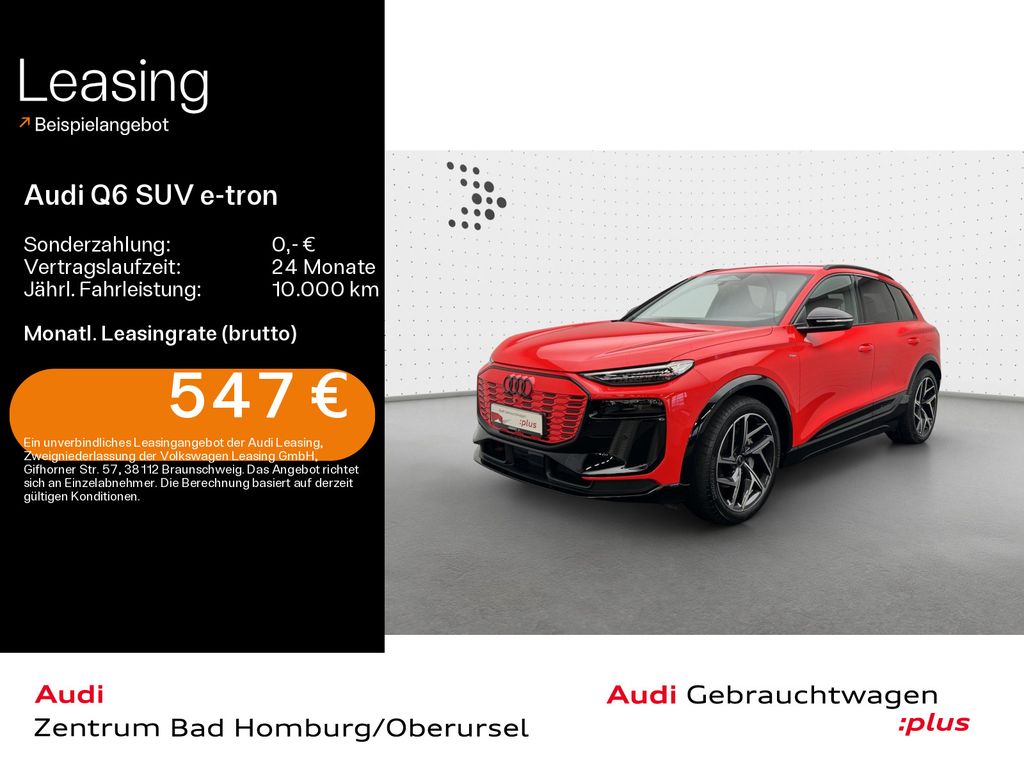 Audi Q6 SUV e-tron quattro S line*Navi*Alu*AHK*HUD*B&