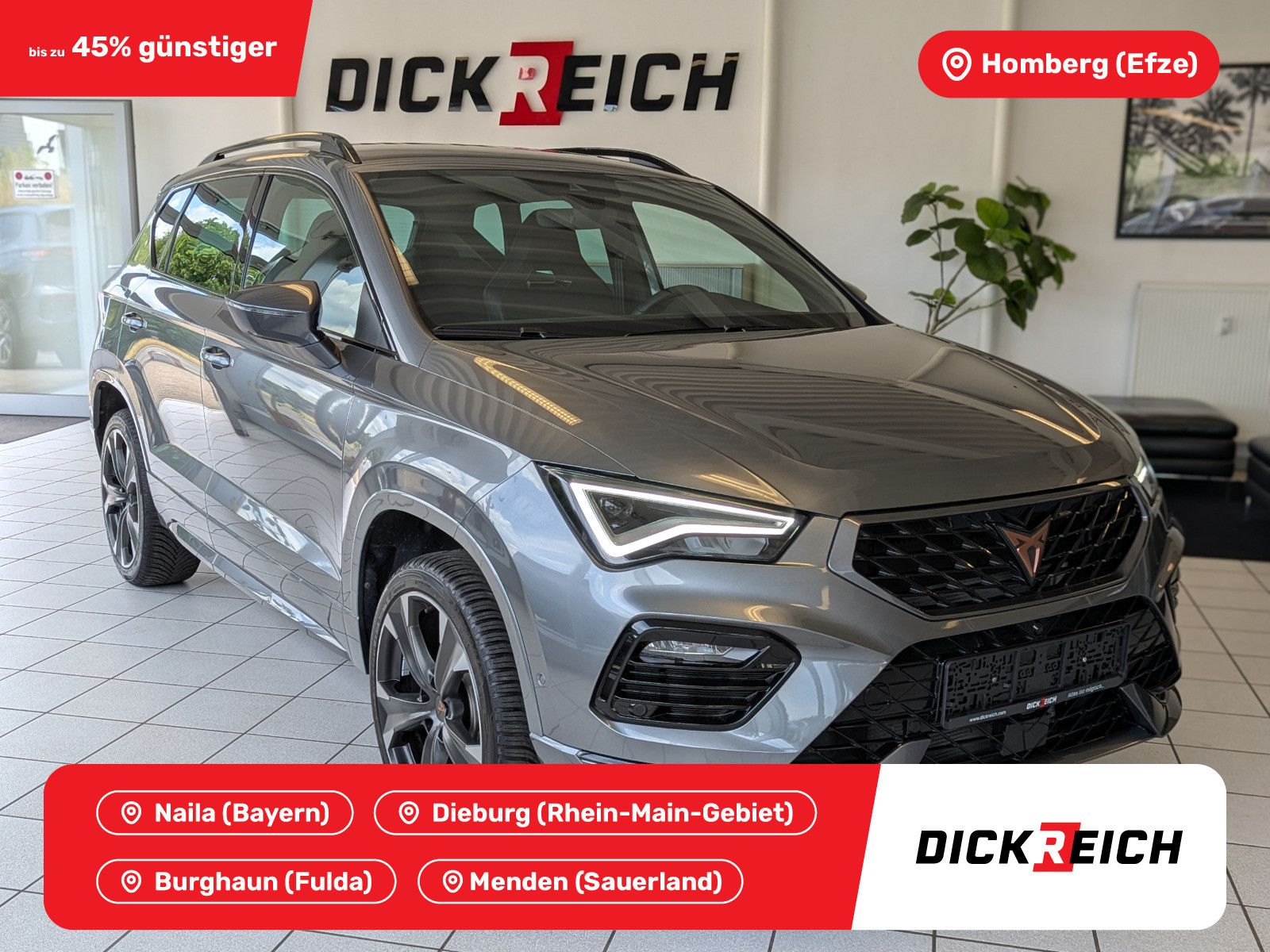 Fahrzeugabbildung CUPRA Ateca 1.5 TSI DSG Business-Plus AHK-Vorb. 19"