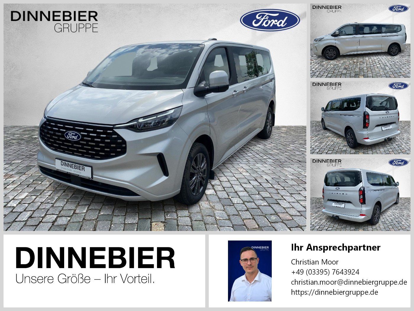 Ford TOURNEO CUSTOM L2 LTD 170PS LED+AHK+TECH-PAKET