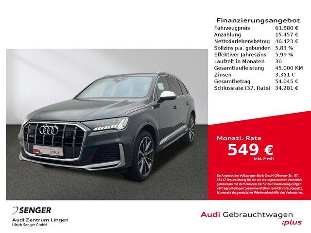 Audi SQ7 4.0 TFSI quattro Matrix-LED Panorama B&O AHK