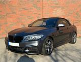 BMW M235i Cabrio Tempomat Leder Navi Scheckheft - BMW: Schwarz, Roadster