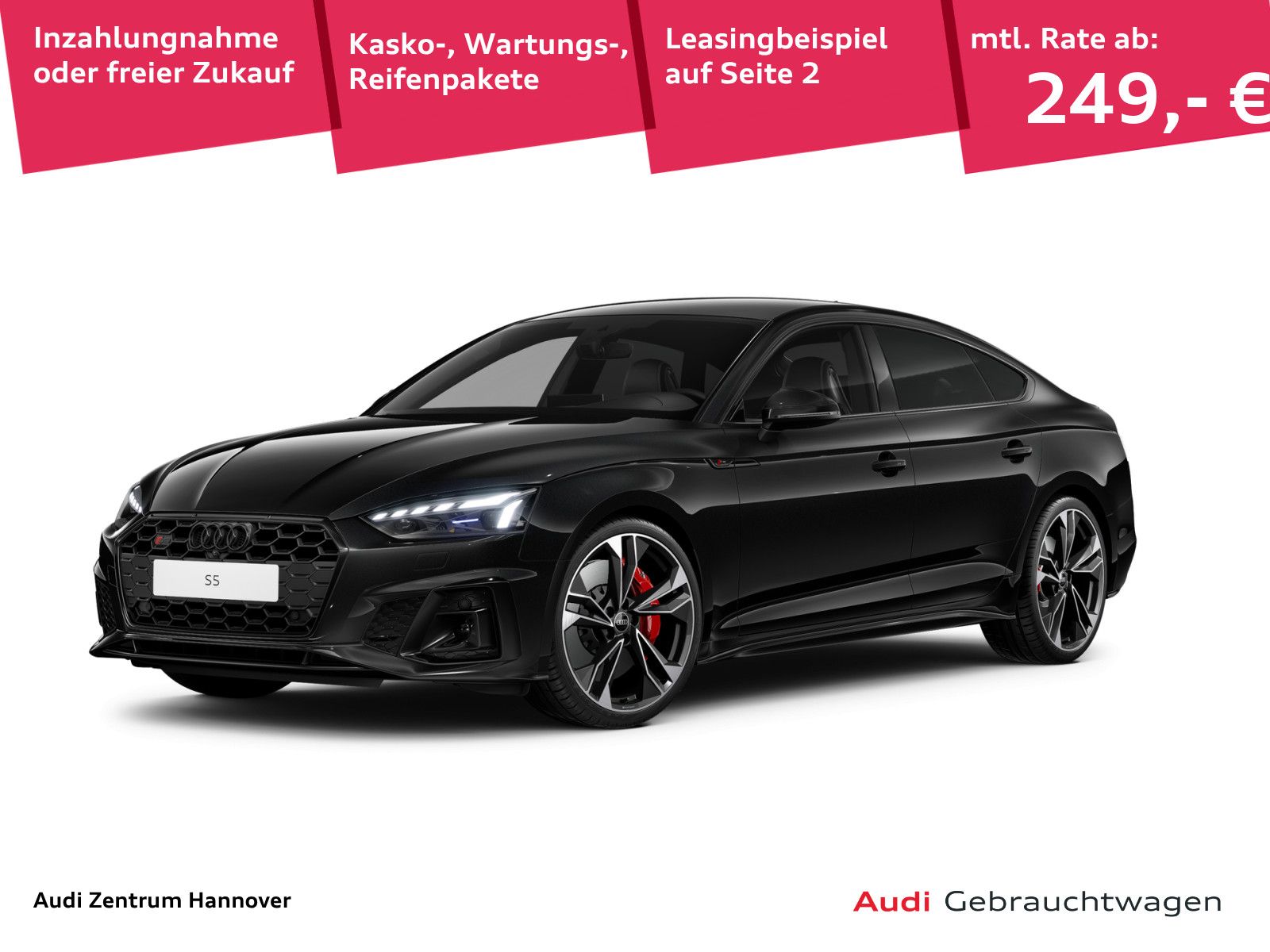 Audi S5 Sportback 3.0 TDI quattro Laser Standh B&O Ka