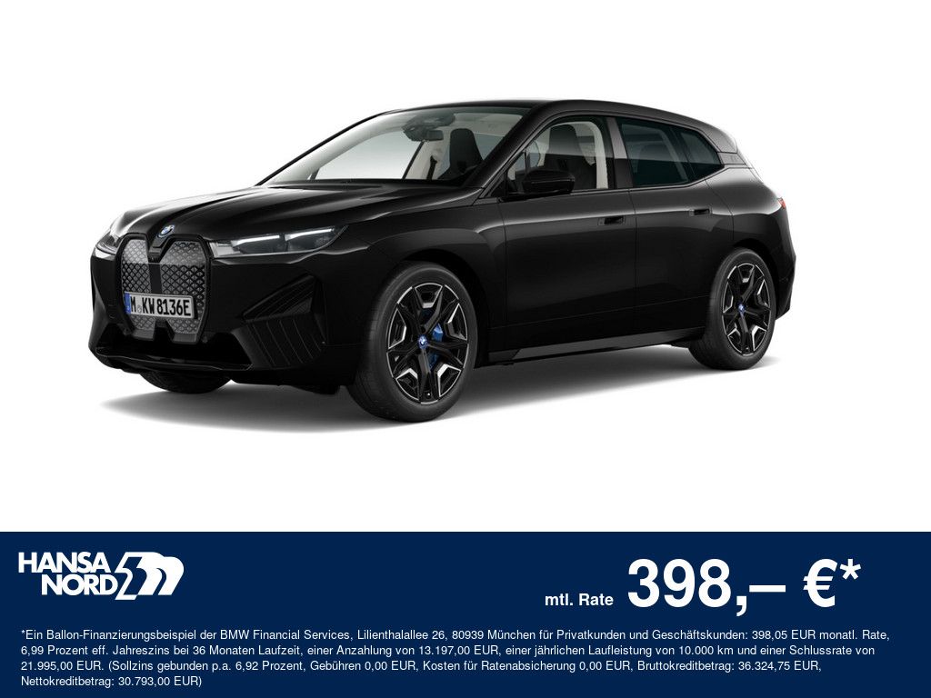 BMW iX xDrive40 LED NAVI HUD KAMERA PDC SHZ 360° 22"