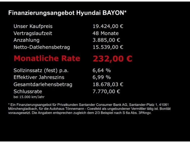 BAYON FACELIFT T-GDI TREND+NAVI+VOLL LED+RÜCKFAH