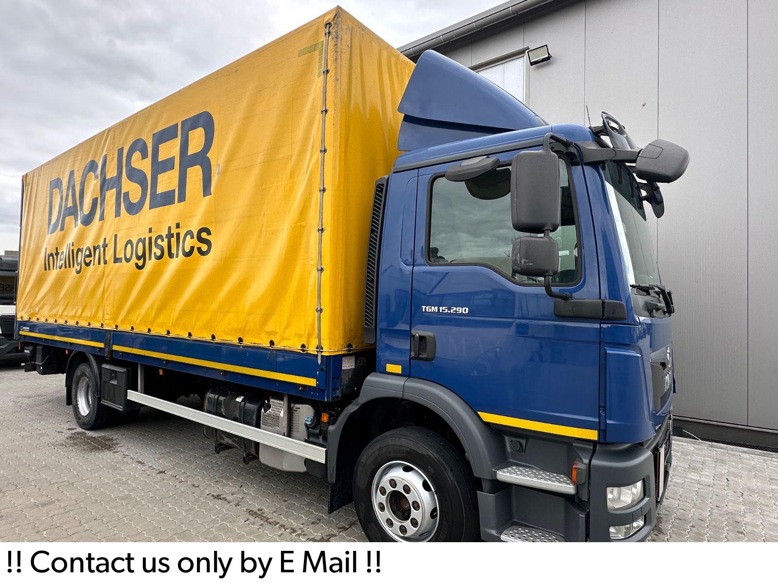 MAN TGM 15.290/Dautel Ladebordwand/German Truck