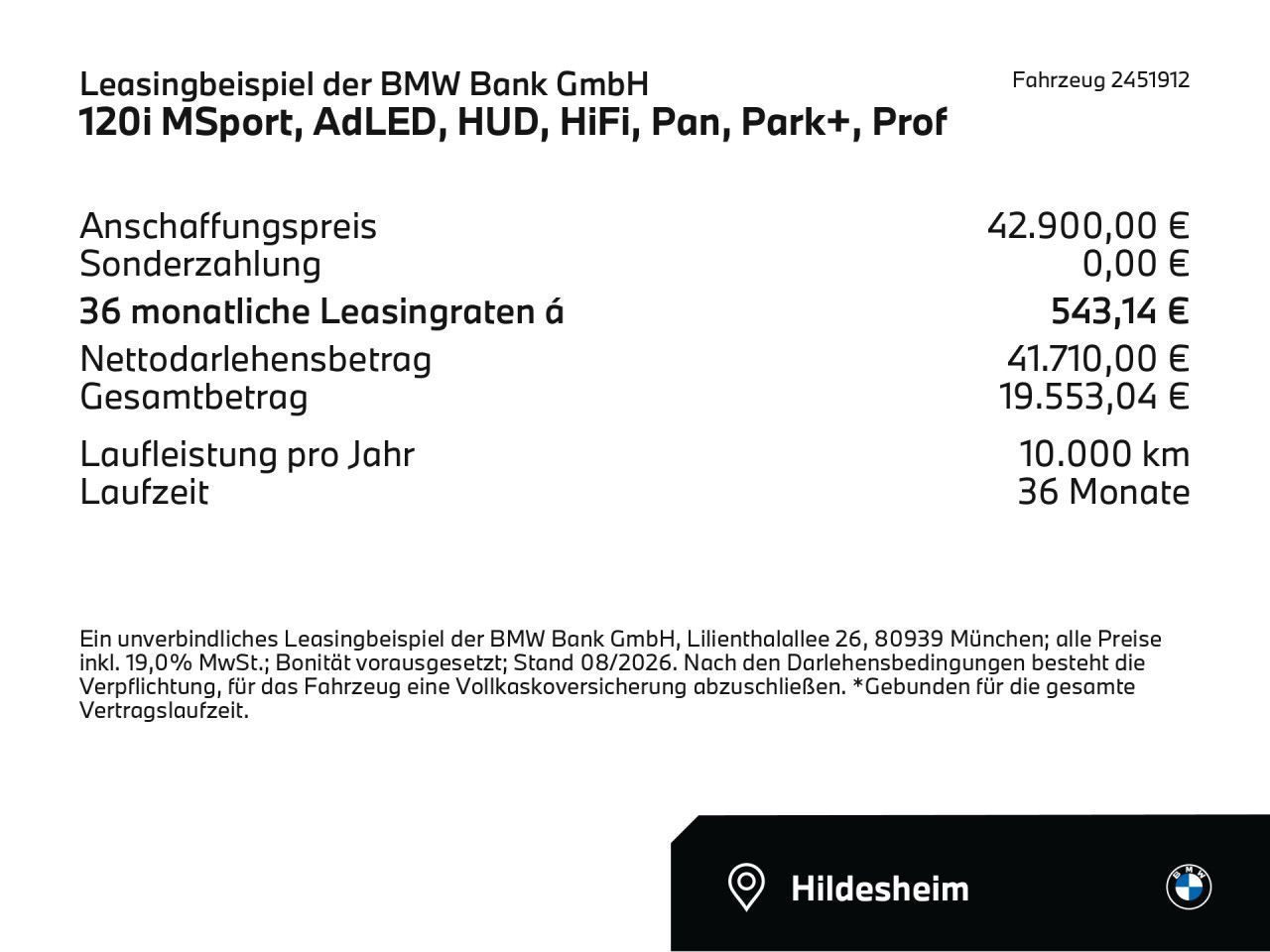 BMW 120 - Bild 2