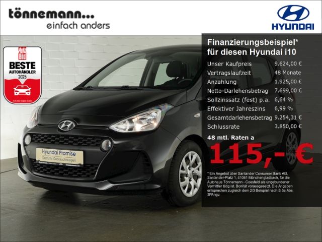 i10 TREND+PARKPILOT+SITZHEIZUNG+LENKRADHEIZUNG+A