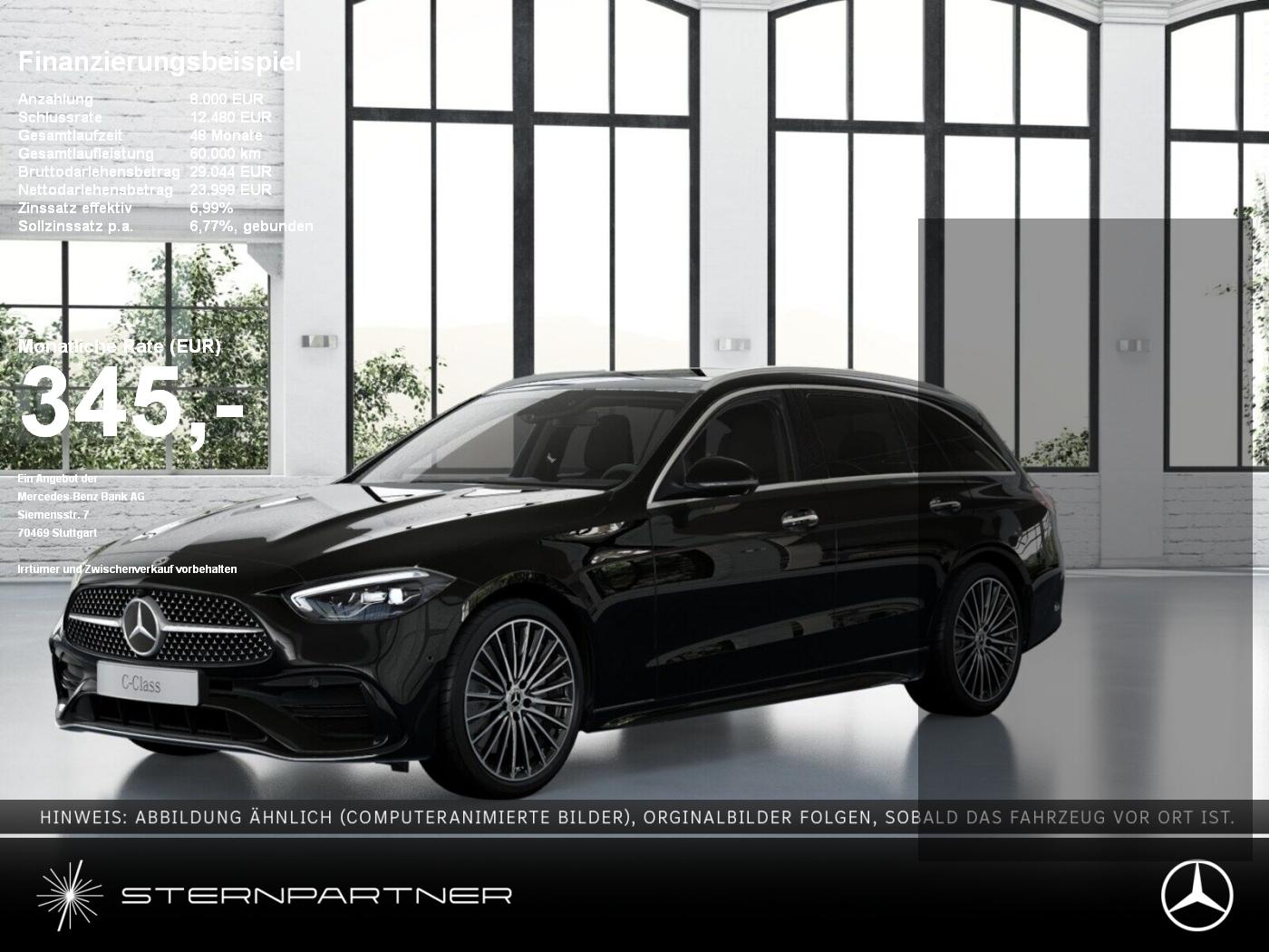 Mercedes-Benz C 220 d T AMG+LED+HuD+DISTR+MEM+AMBIE+PANO+AHK