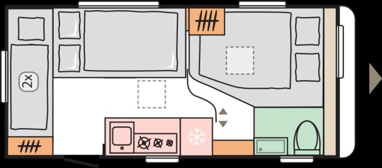Adria Aviva 472 PK Silver Ash, Autark Vorbereitung