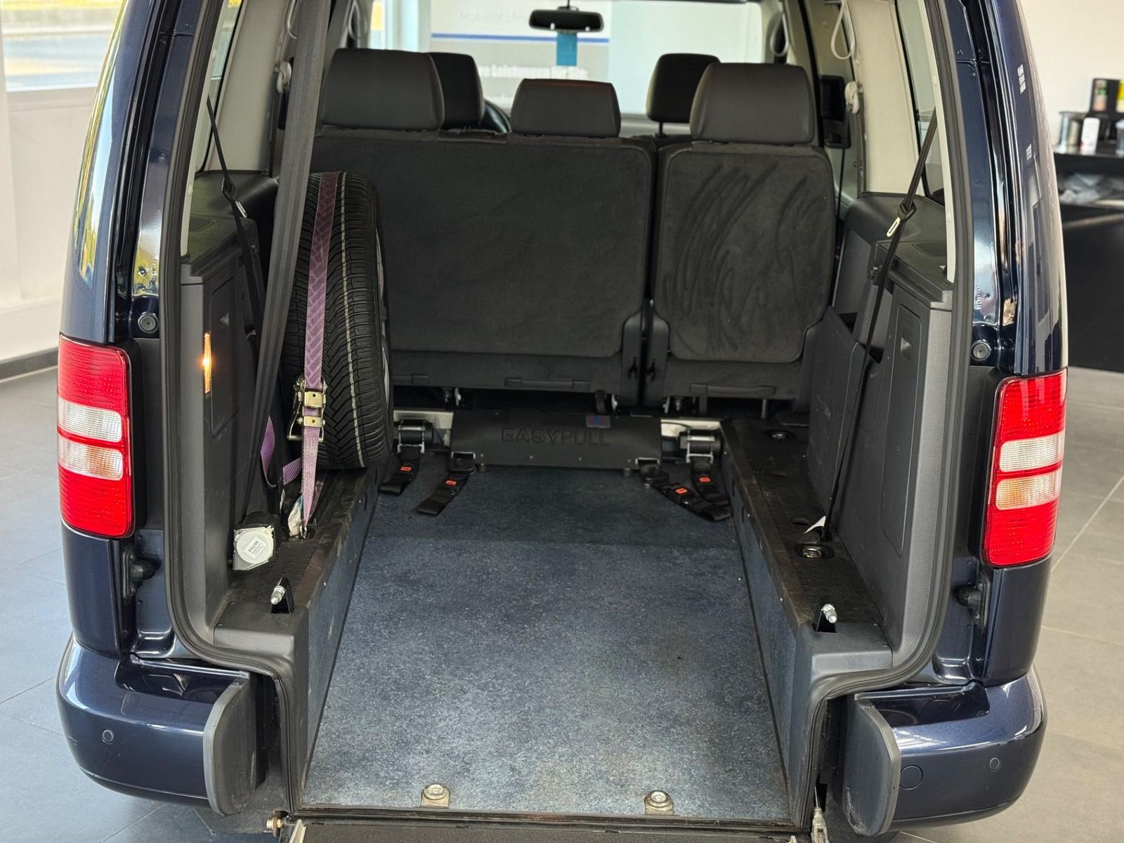 Volkswagen Caddy Maxi DSG Highline Rollstuhlgerecht-Rampe