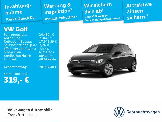 Volkswagen Golf VIII 1.5 eTSI DSG Style Navi Sprachbedienun