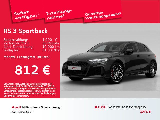 Audi RS 3 Sportback S tronic Pano/Matrix LED/V max 28