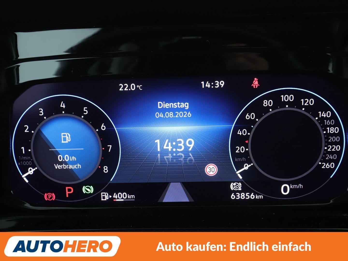 Volkswagen Golf VIII 1.0 eTSI United Aut.*NAV*HUD*ACC*PDC*, миниатюра 18