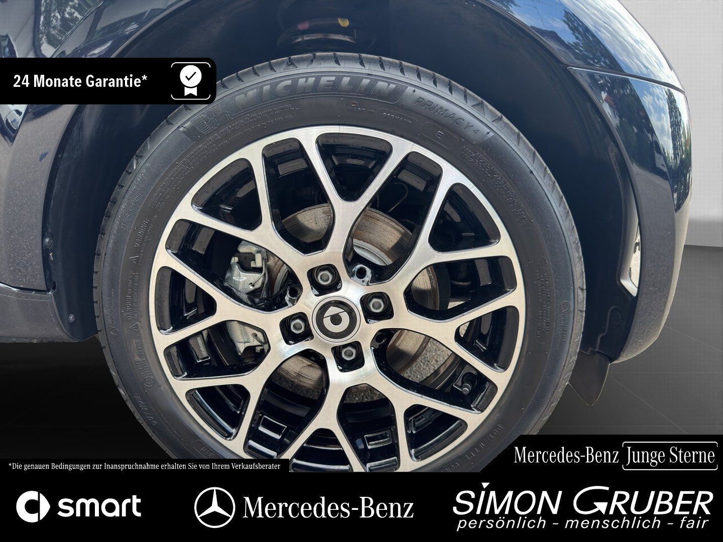 Fahrzeugabbildung Smart Smart fortwo EQ Prime Premium Leder Carbon