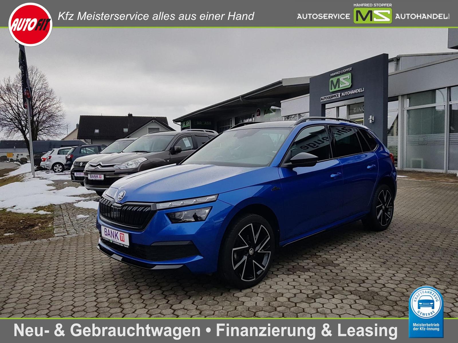 Skoda Kamiq Monte Carlo 1.0 TSI DSG+AHK+PANODACH+SHZ+1