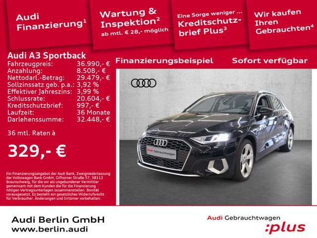 Audi A3 Sportback TFSIe Advanced Str. SITZHZG VIRTUAL