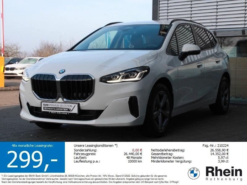 BMW 216i Active Tourer Navi AdLED Kamera DAB SH Temp