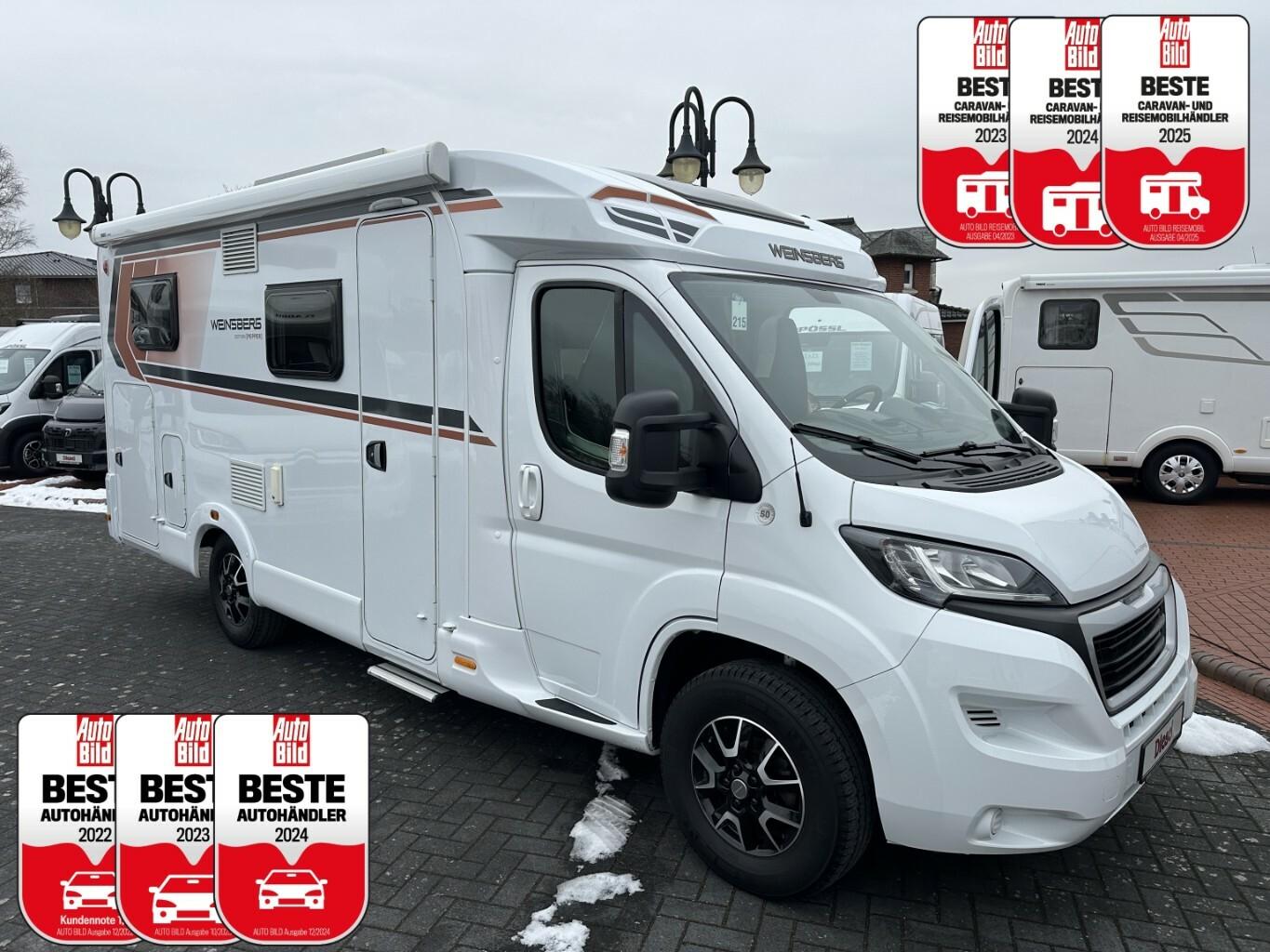 Weinsberg CaraCompact 600 MEG Pepper +AHK+2x Klima+Solar+S