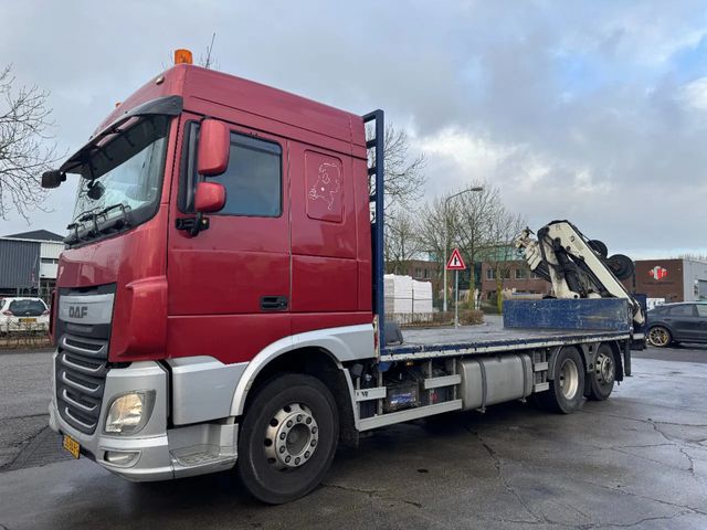 DAF XF 510 6X2 EURO 6 + HIAB 166 HI PRO + REMOTE CON