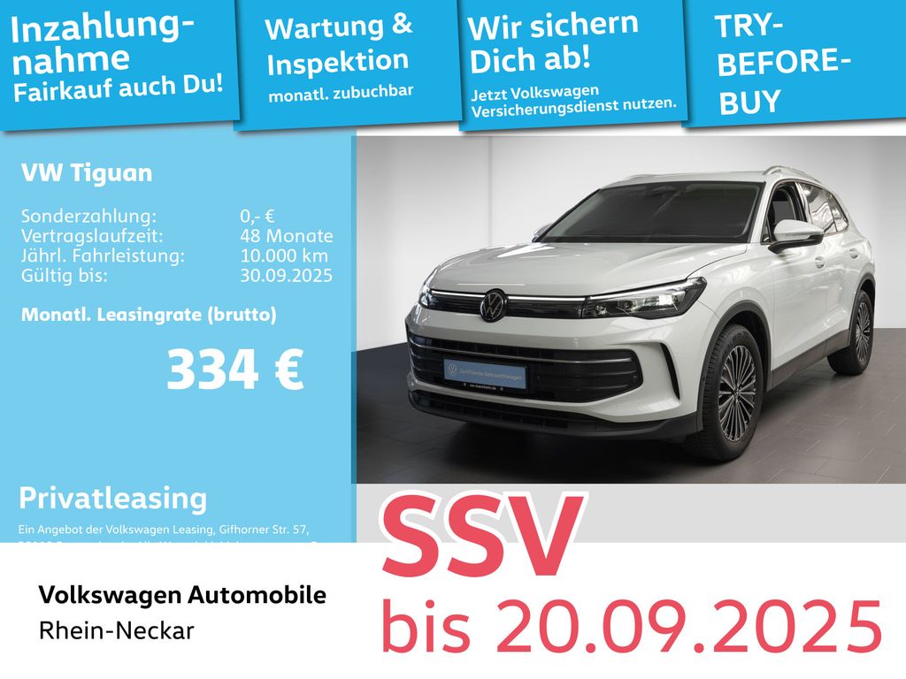 Tiguan 1.5 eTSI Life DSG Navi AHK Kamera uvm