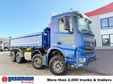 Mercedes-Benz Arocs 4148 K 8x4/4, Grounder, Retarder, - Tier-/Pferdetransport