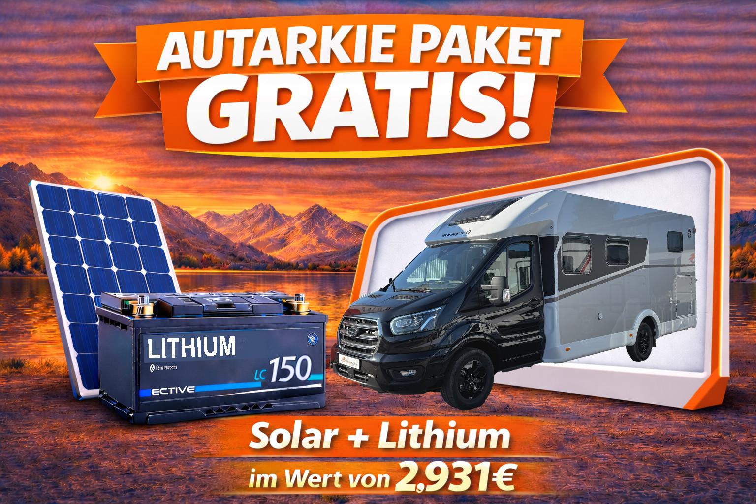 Sunlight T 680 Adventure, Navi,6E,Xenon,WiFi,TV,AKTION
