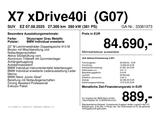 BMW X7 xDrive40i M Sportpaket*Standhzg*ab 3,49% eff. - BMW: E49