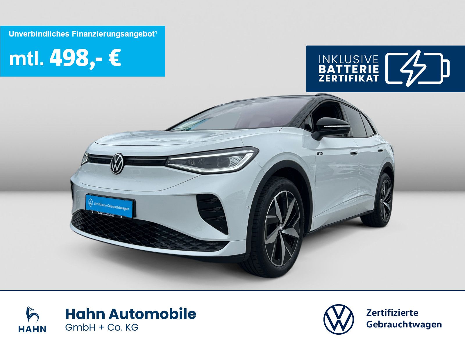 Volkswagen ID.4 GTX 4Mo WäPu Matrix 360° Navi ACC eHeck Key