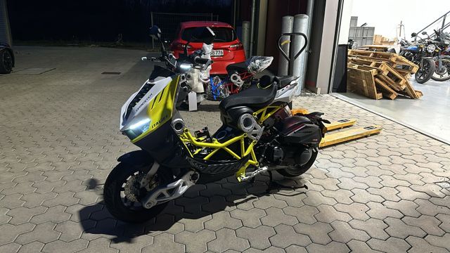 Italjet Dragster 300 yellow Fluo Euro5+