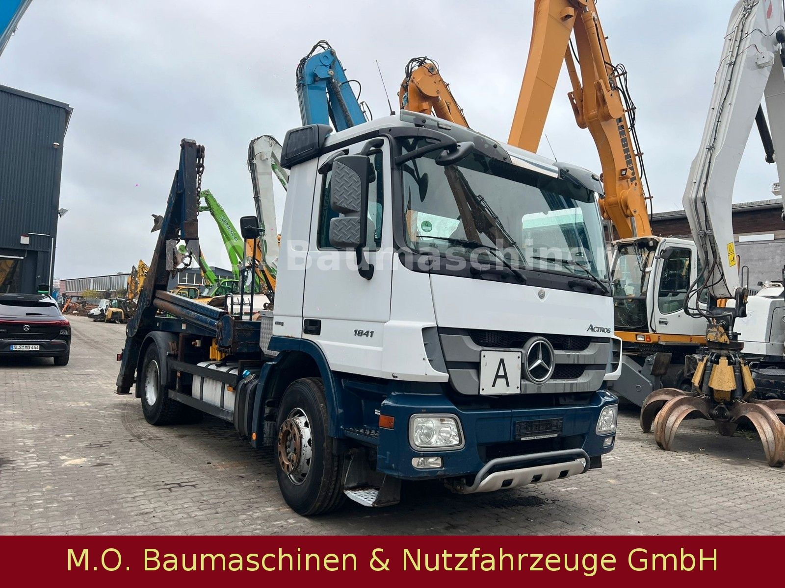 Fahrzeugabbildung Mercedes-Benz Actros 1841 / AC /Euro5 /Meier Ratio Pak 13 H /